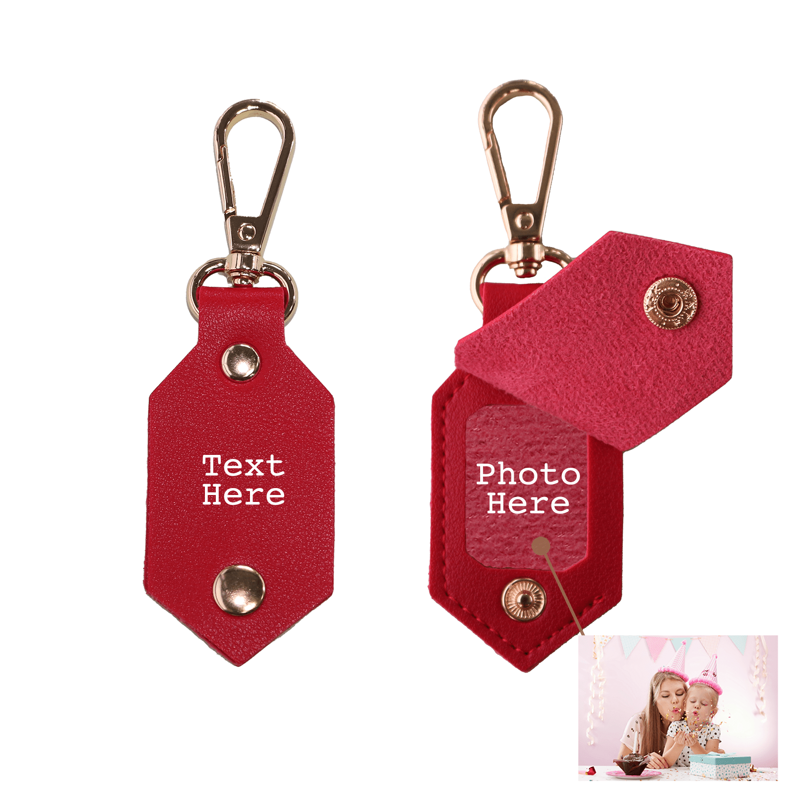Personalized Picture Key Chains,Custom Keychain With Picture, Llaveros(Brown) Personalizados Customized Keychain Gifts For Women Boyfriend Husband Mens - uniqicon