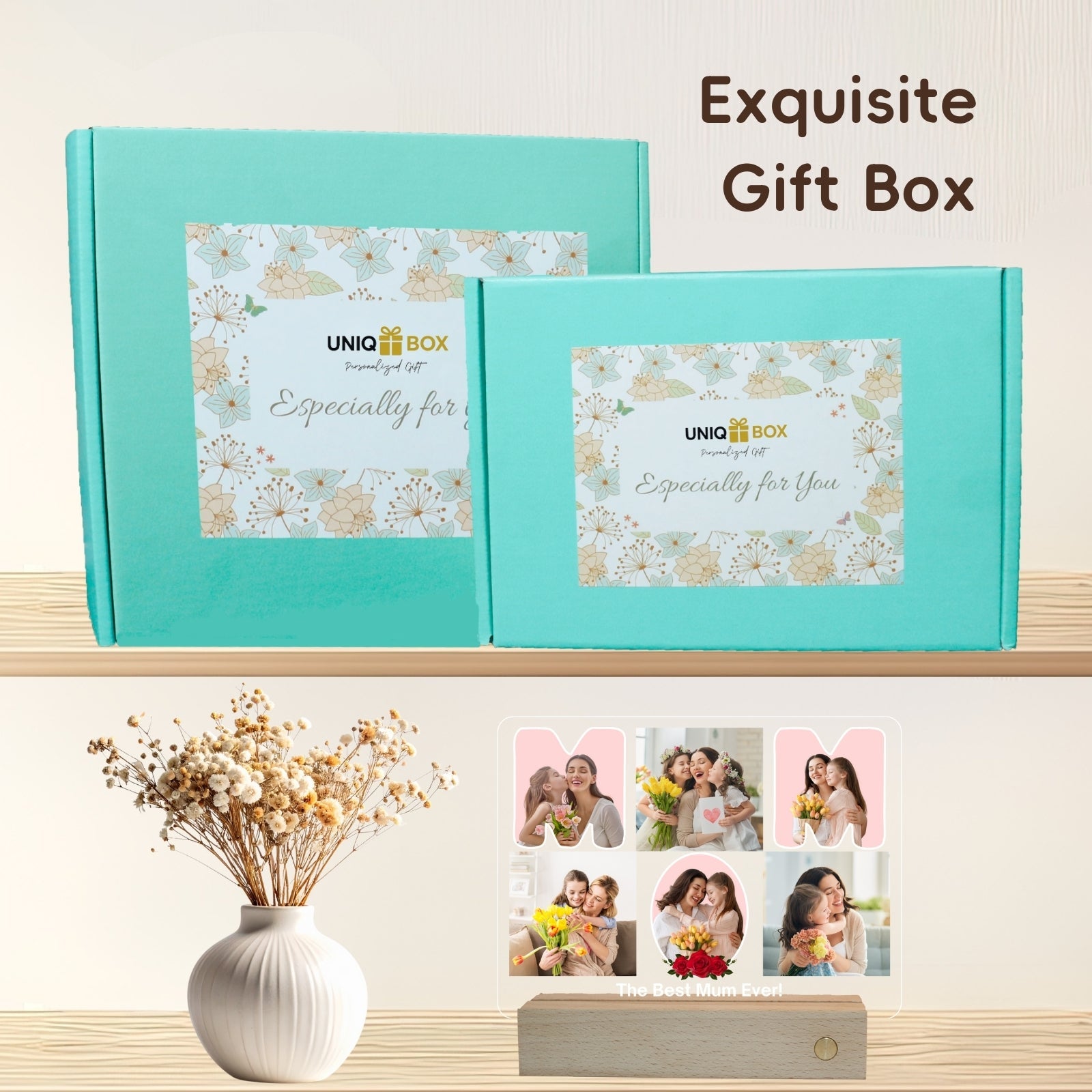 Mothers Day Gifts for Mom,Personalised Picture Photo Frames,Multiple Pictures Presents On Her Birthday Frame Gift,Step Mother'S In Law Mummy to Be Decorations - uniqicon